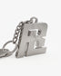 Steel Monogram Keychain